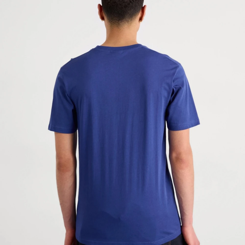 Ellesse Vettica Tee Shirt Blue Heren