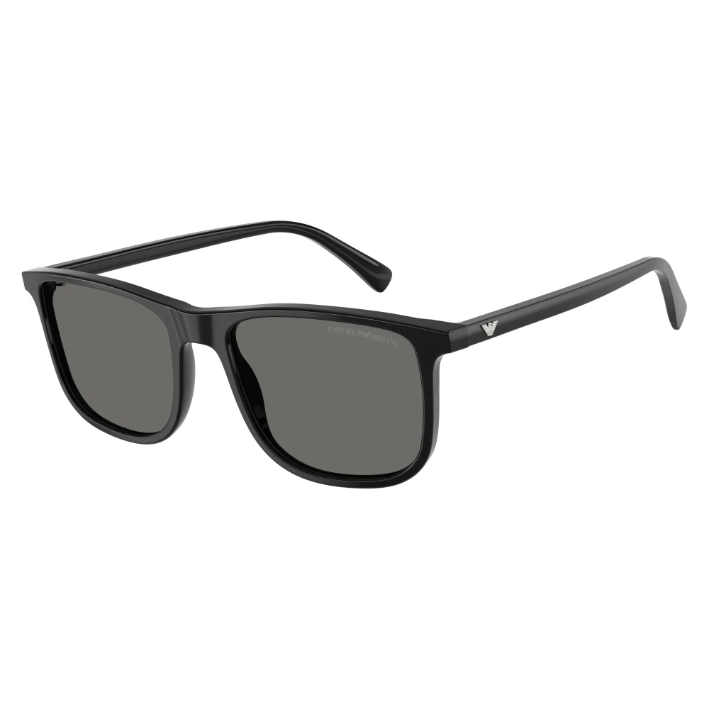 Emporio Armani Man Sunglass EA4280 - Frame color: Shiny Black, Lens color: Grey - Image 3