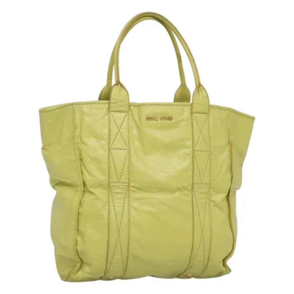 Pre-owned > Pre-owned Bags > Pre-owned Handbags - - Miu Miu Pre-owned - Modalova
