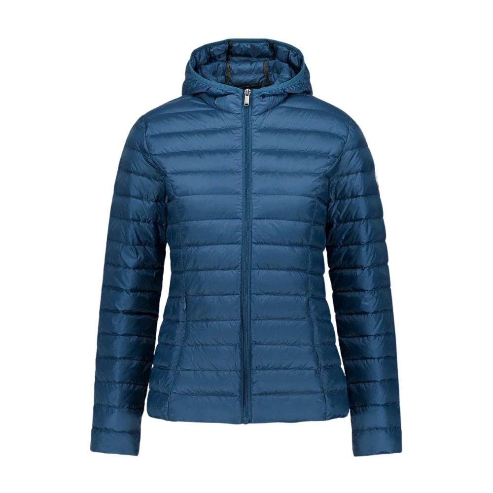 Jott Blue Cloe Hooded Down Jacket - Female - Winter Jackets - Xl - Jackets