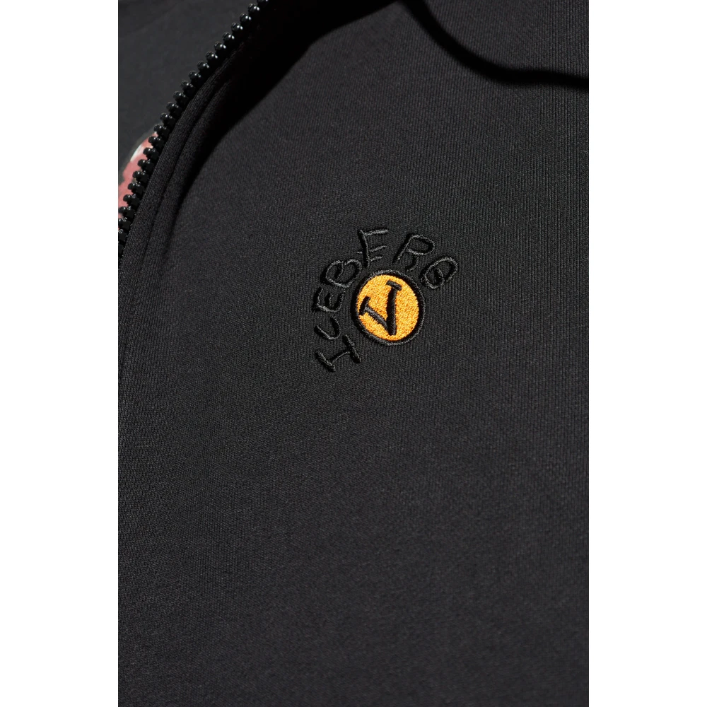 Iceberg Sweatshirt met logo Black Heren
