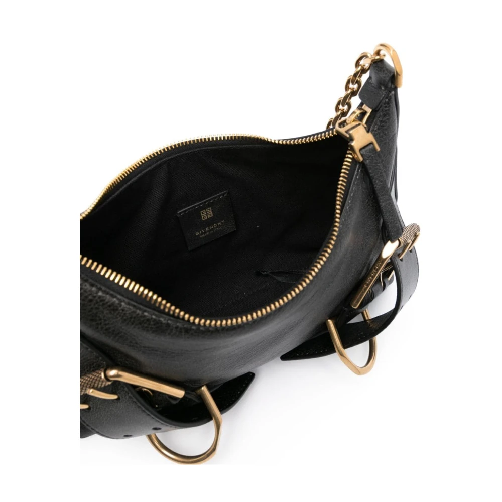 Givenchy Zwarte kalfsleren schoudertas Black Dames