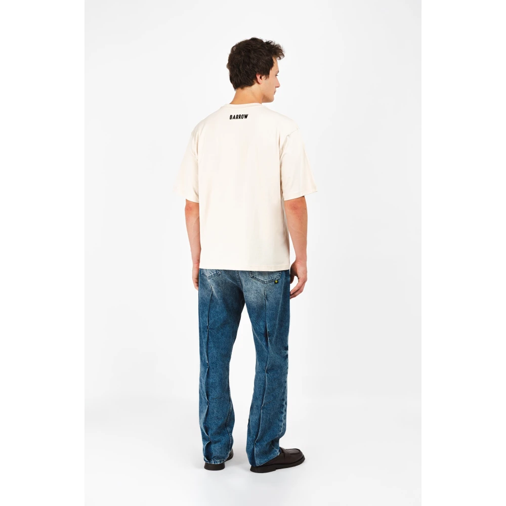 Barrow T-shirt met print White Unisex