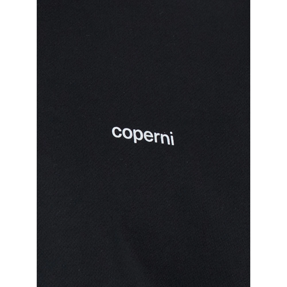 Coperni Zwarte Logo Hoodie Sweaters Black Heren