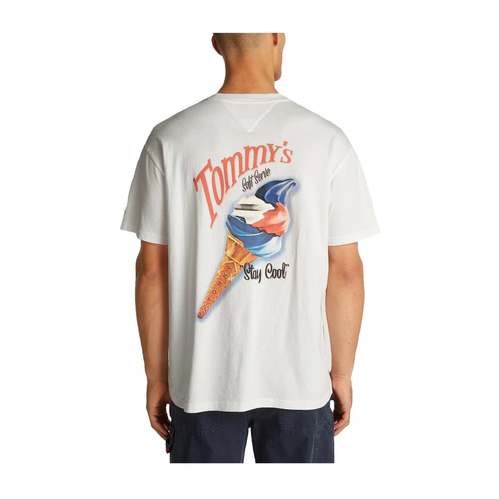 Tommy Hilfiger Zomer Energie T-shirt White Heren