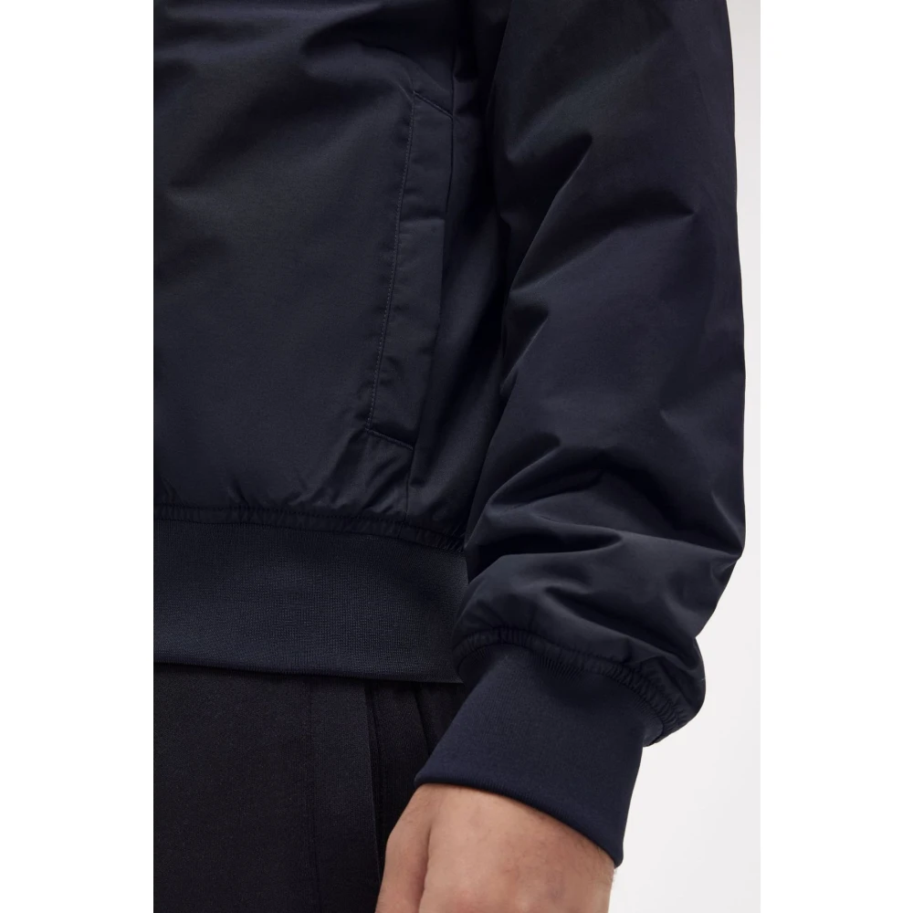 Fred Perry Blauwe Brentham Jas met Capuchon Blue Heren