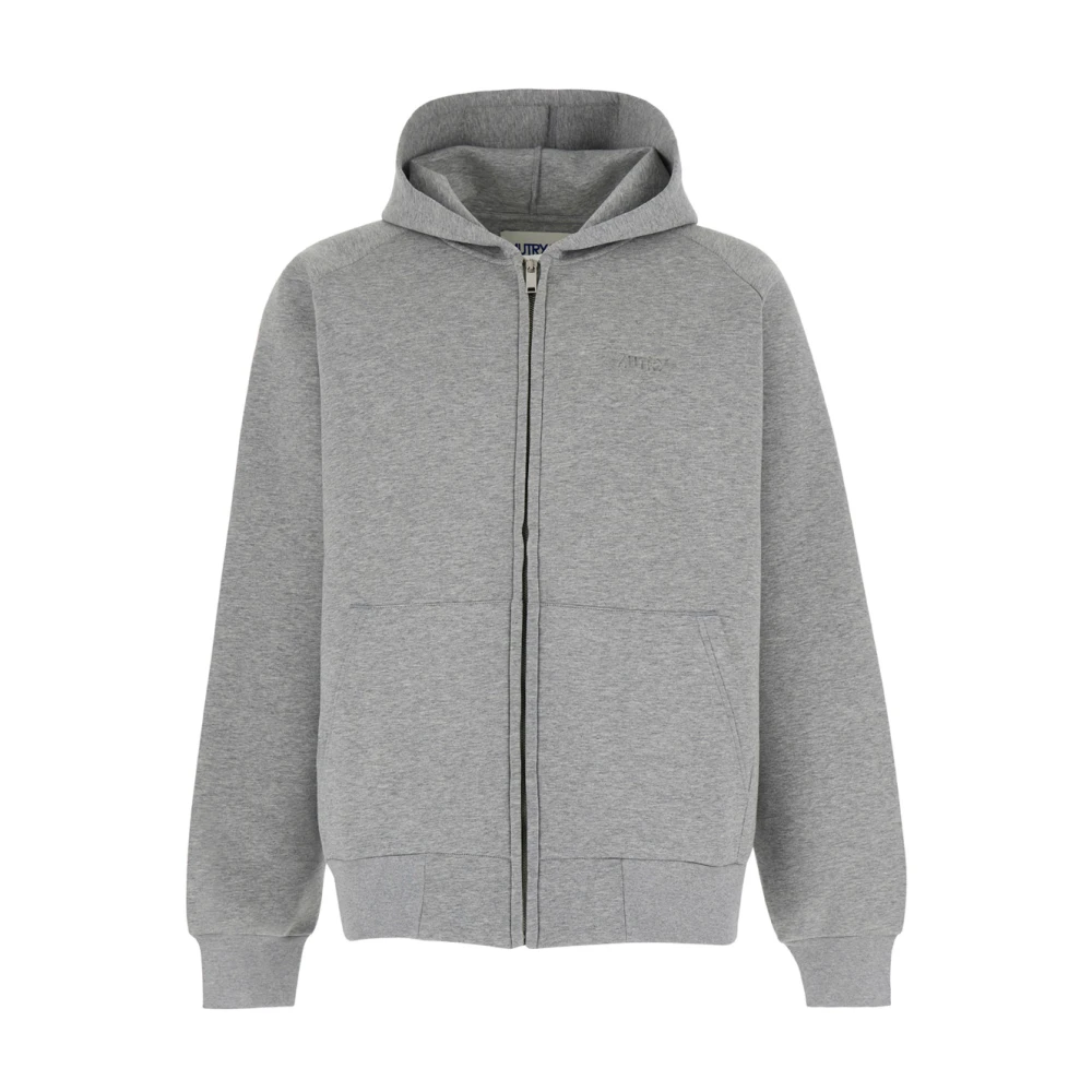 Autry Grijze Sweater Scuba Hoodie Gray Heren