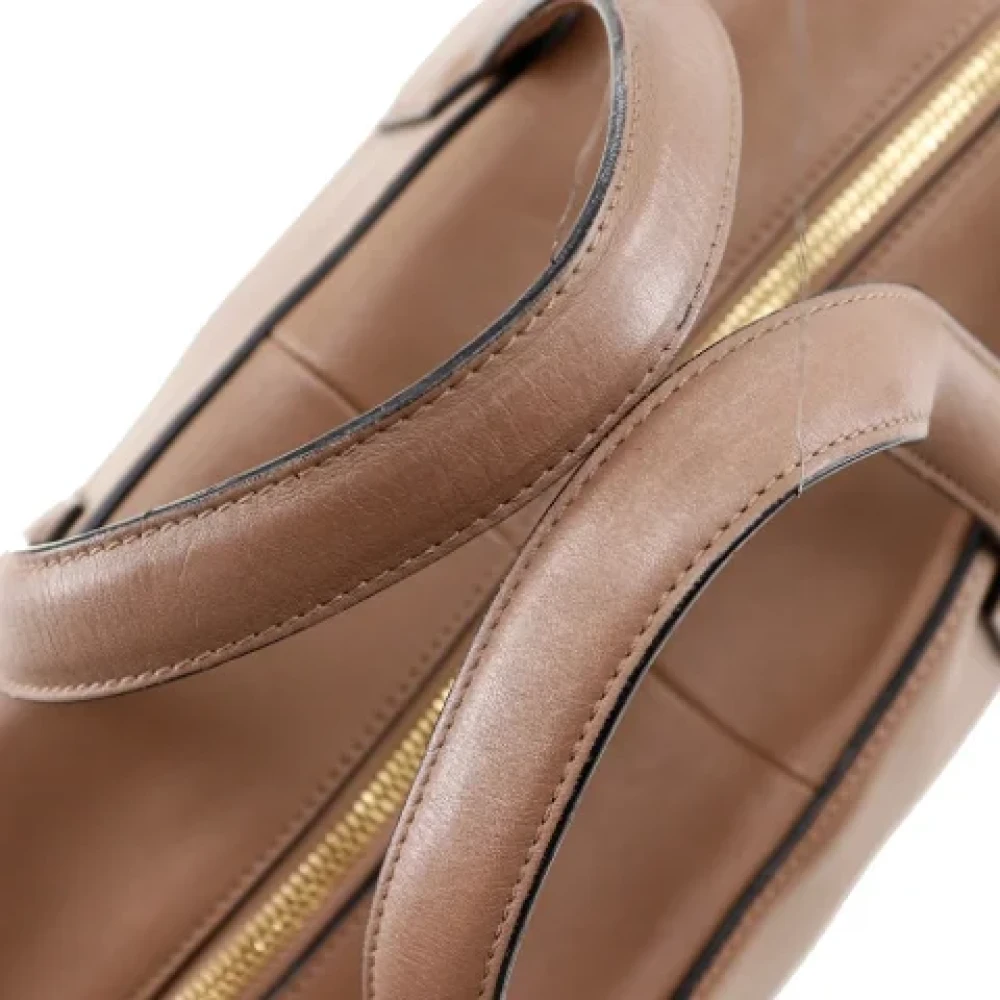 Loewe Pre-owned Leather travel-bags Brown Dames