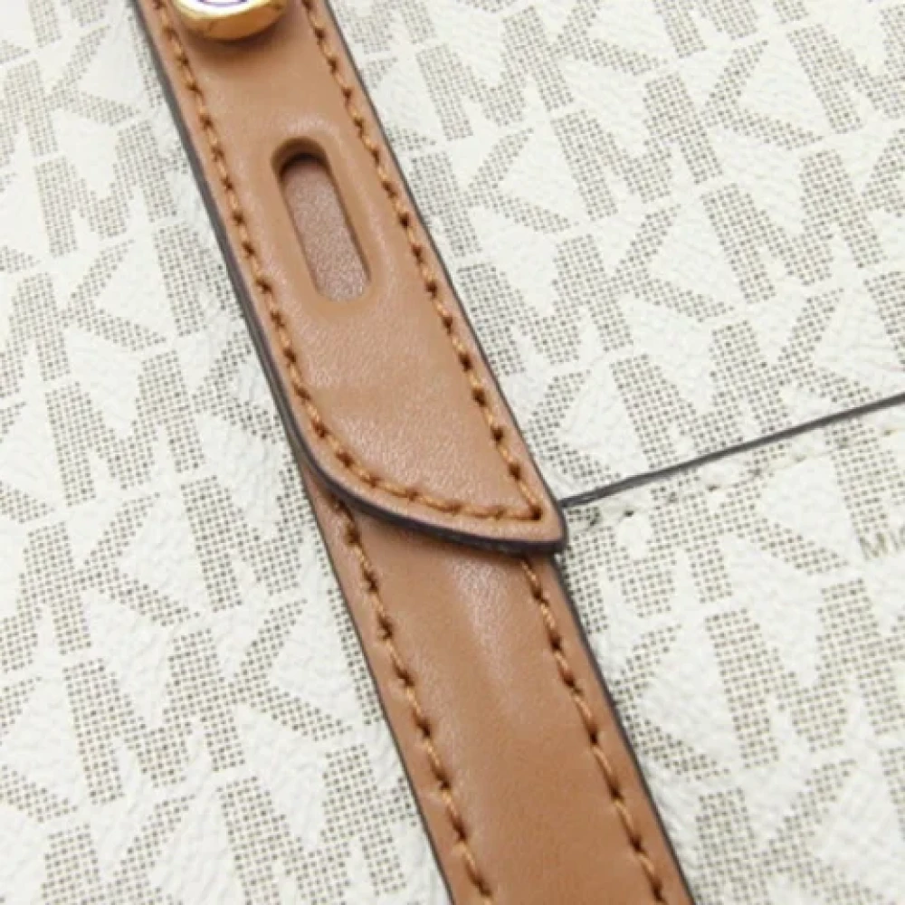 Michael Kors Pre-owned Leather shoulder-bags White Dames
