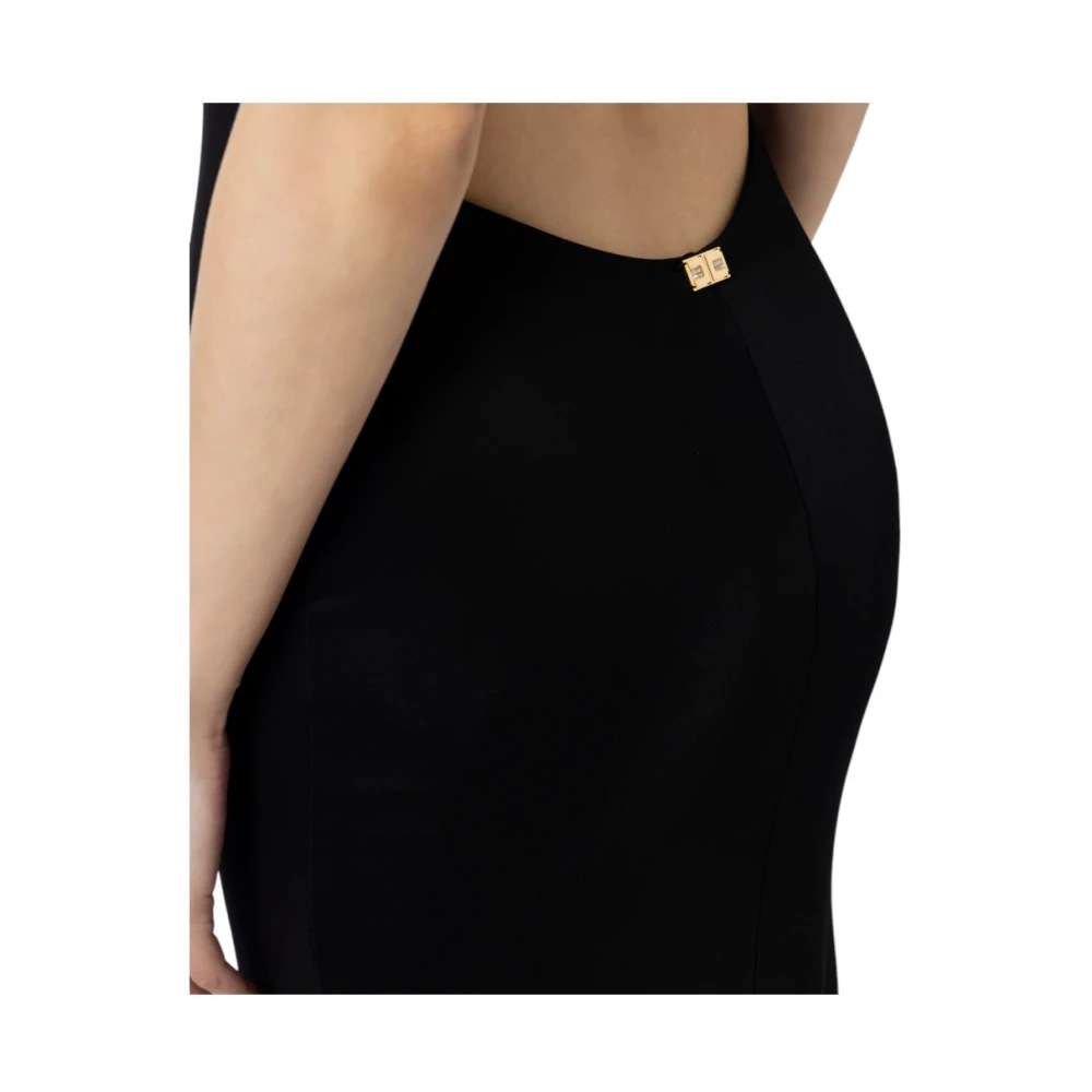 Elisabetta Franchi Maxi Dress Black Dames