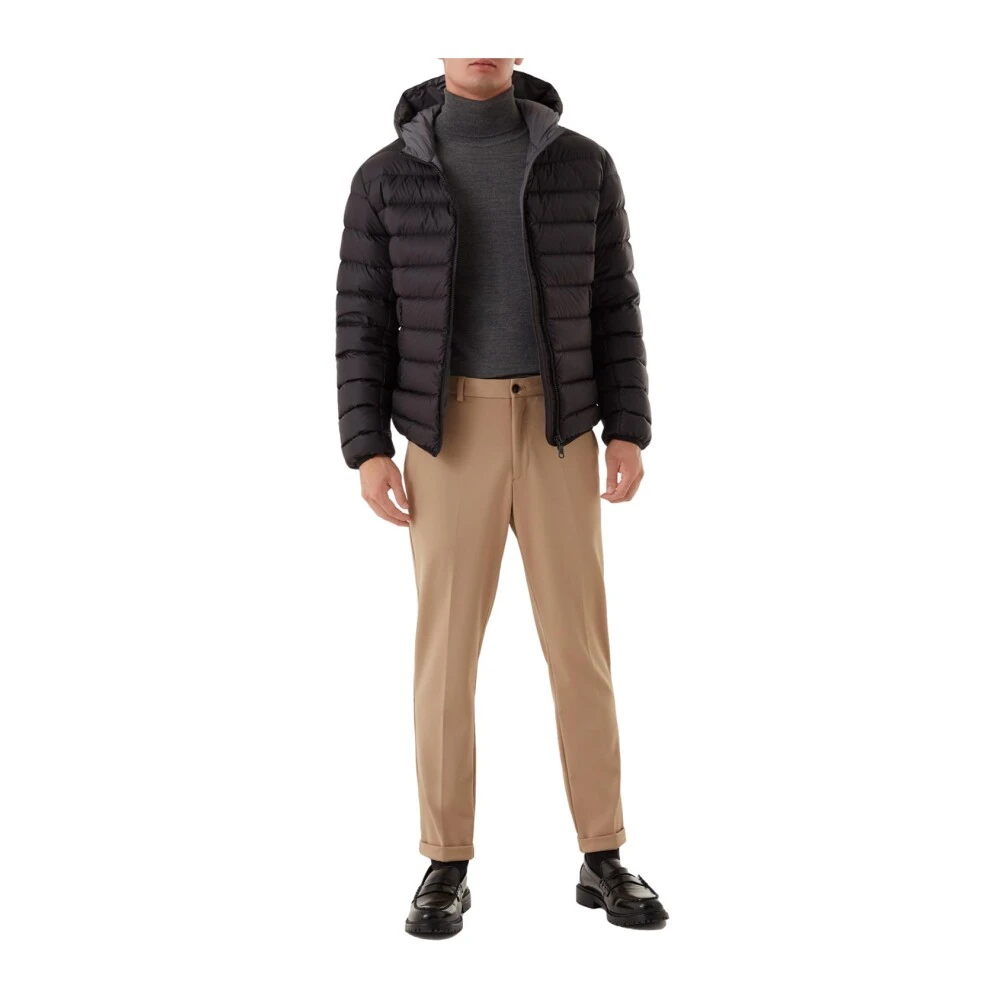Colmar Sportieve donsjas met vaste capuchon Black Heren
