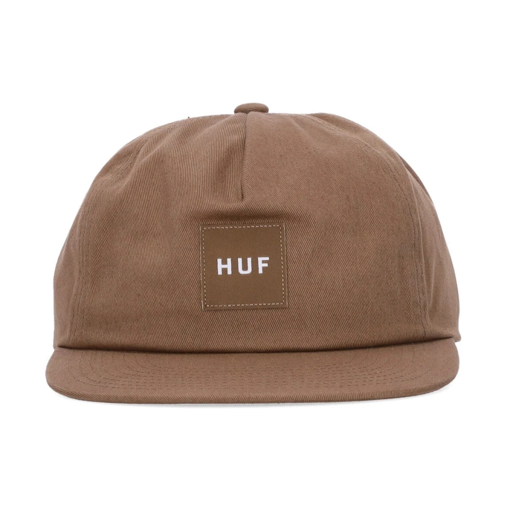 HUF Platte klep pet set snapback rubber Beige Heren