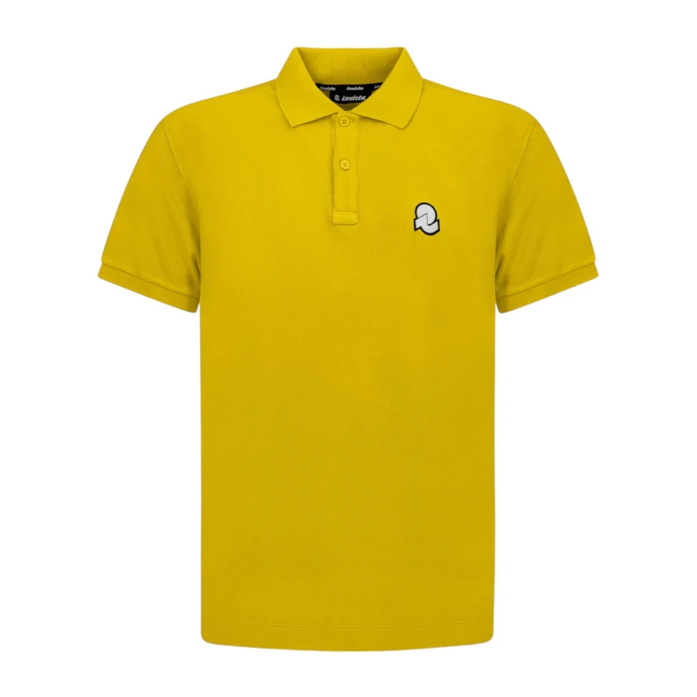 Invicta Kortärmad Polotröja Yellow, Herr