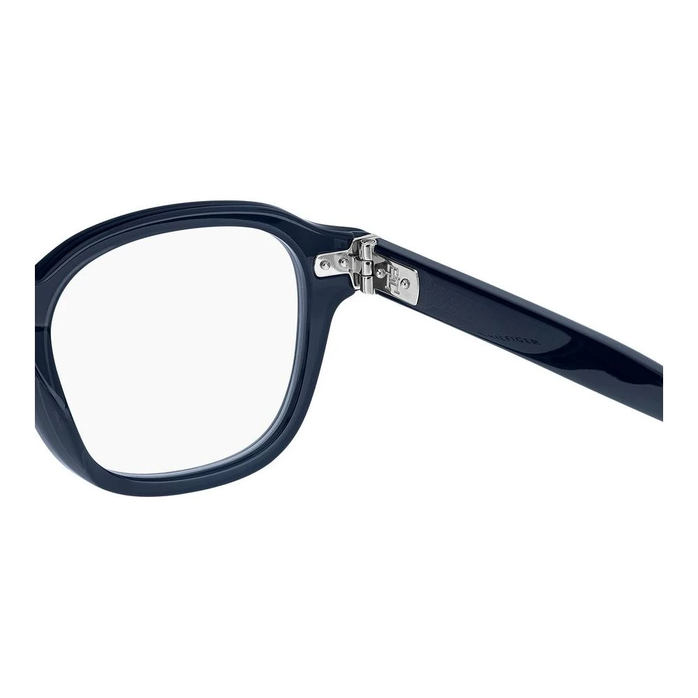 Tommy Hilfiger Blauw Palladium Brilmontuur Blue Unisex