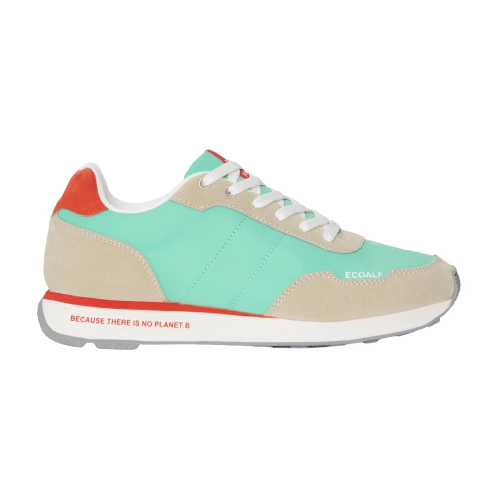 Ecoalf Groene Synthetische Sneakers Mika Dames Schoenen Veelkleurig Multicolor