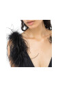 robe-a-col-en-v-ornee-de-plumes