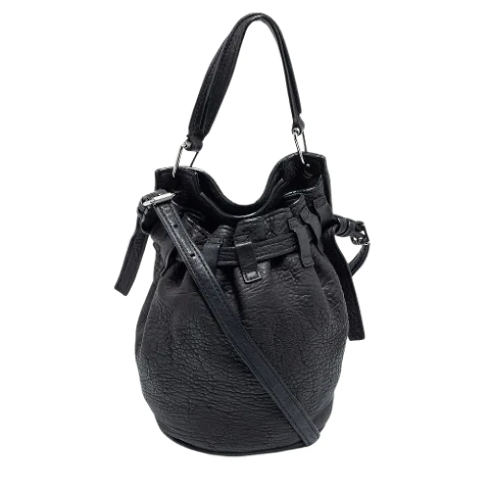 Alexander Wang Pre-owned Leather handbags Black Dames