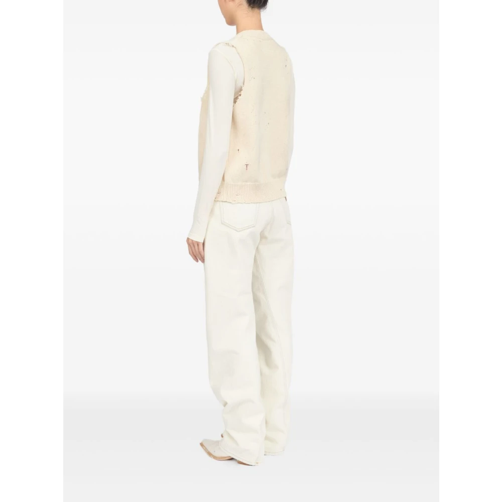 MM6 Maison Margiela Witte Jassen voor Stijlvolle Look White Dames