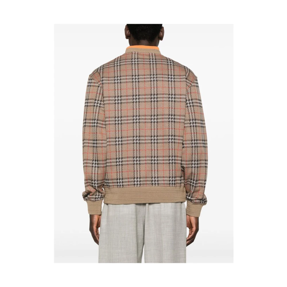 Burberry Stijlvolle Sweater voor Mannen Brown Heren