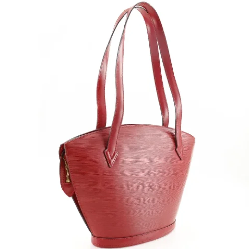 Louis Vuitton Vintage Pre-owned Leather louis-vuitton-bags Red Dames