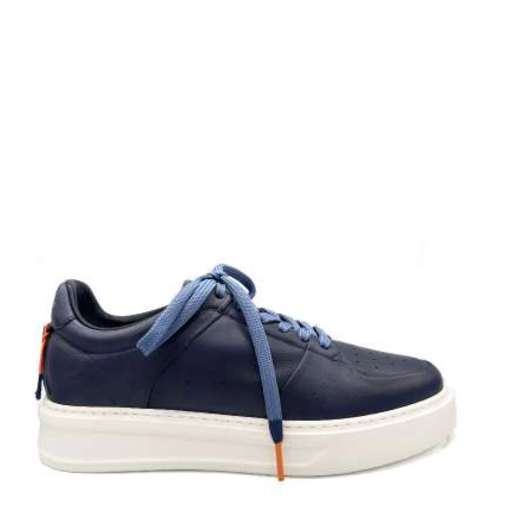 Barracuda Blauwe Sneaker Jimbo met Kleurrijke Details Dames Schoenen