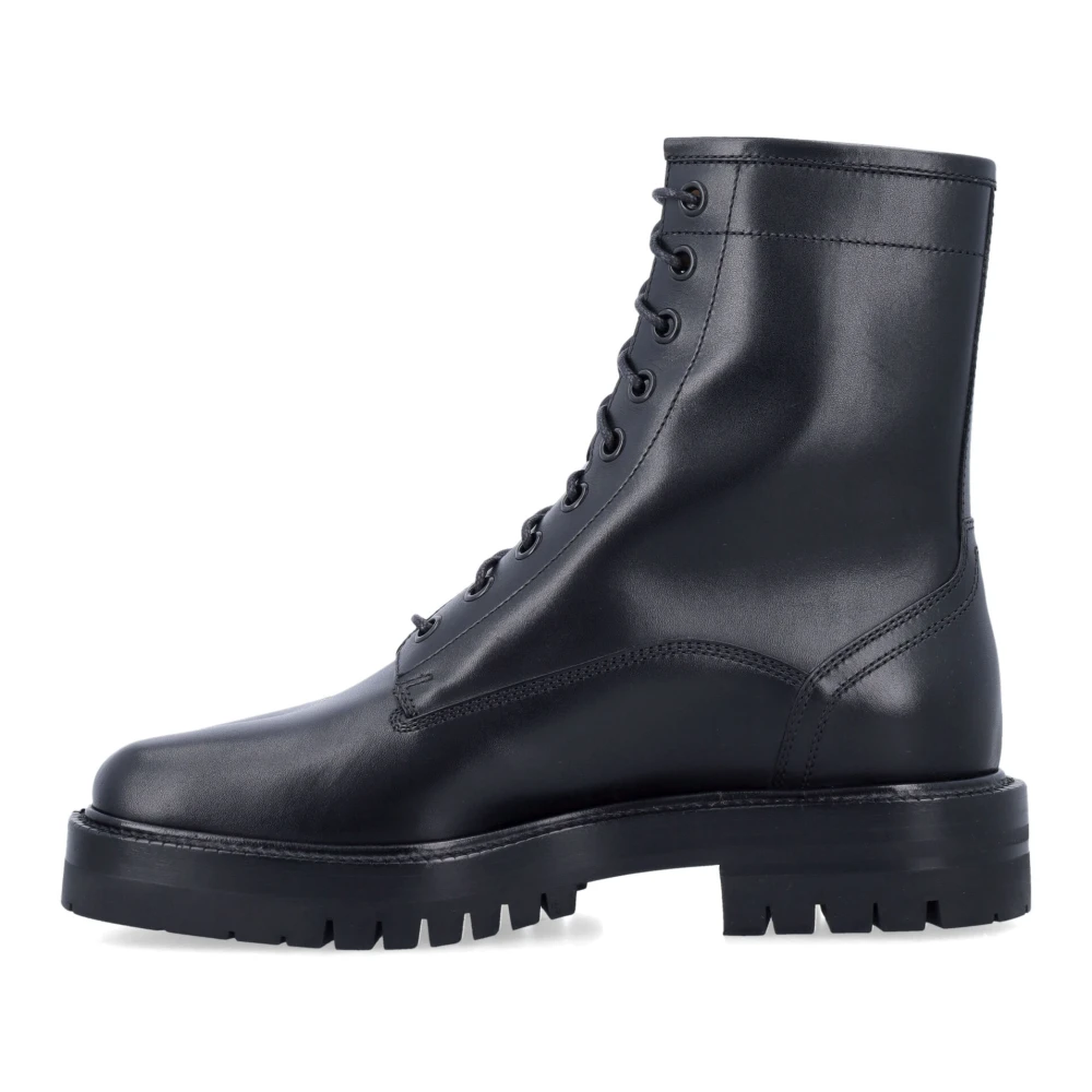 Maison Margiela Zwarte Gesloten Tabi Laarzen Aw24 Black Dames