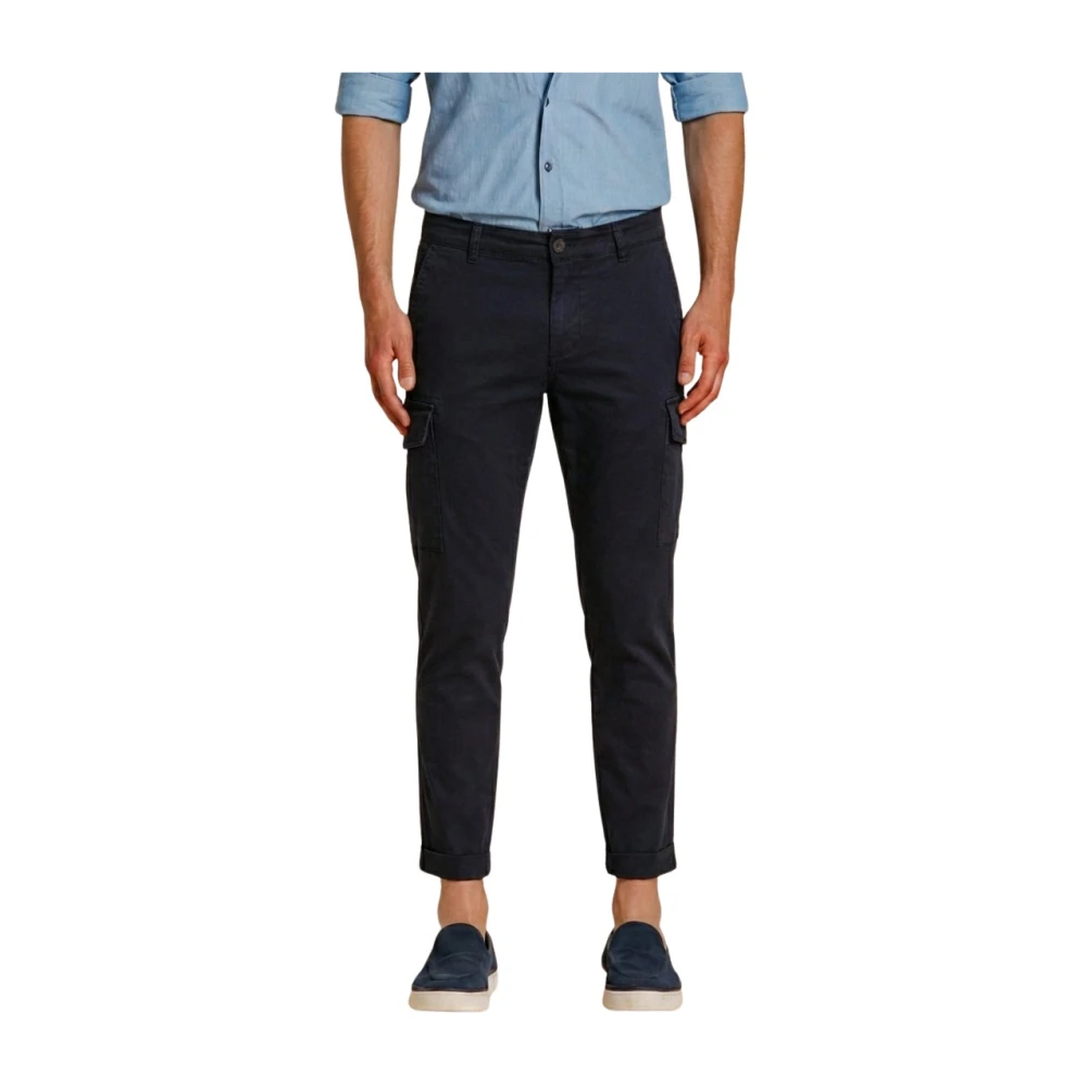 Mason's Hombre Azul - Pantalones Cargo Chile - Trousers - Xl