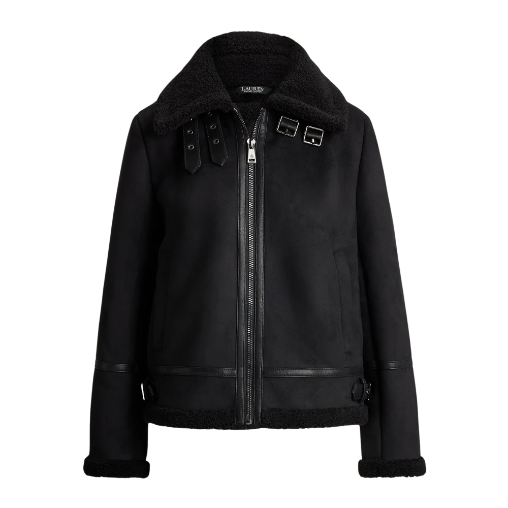 Ralph Lauren Donna Nero Giacche, M, New,