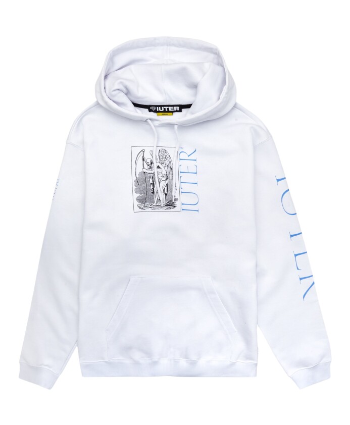 sweat-a-capuche-cruel-world-blanc