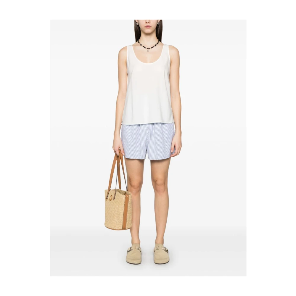 Peuterey Witte Zomer Shorts Dameskleding Blue Dames