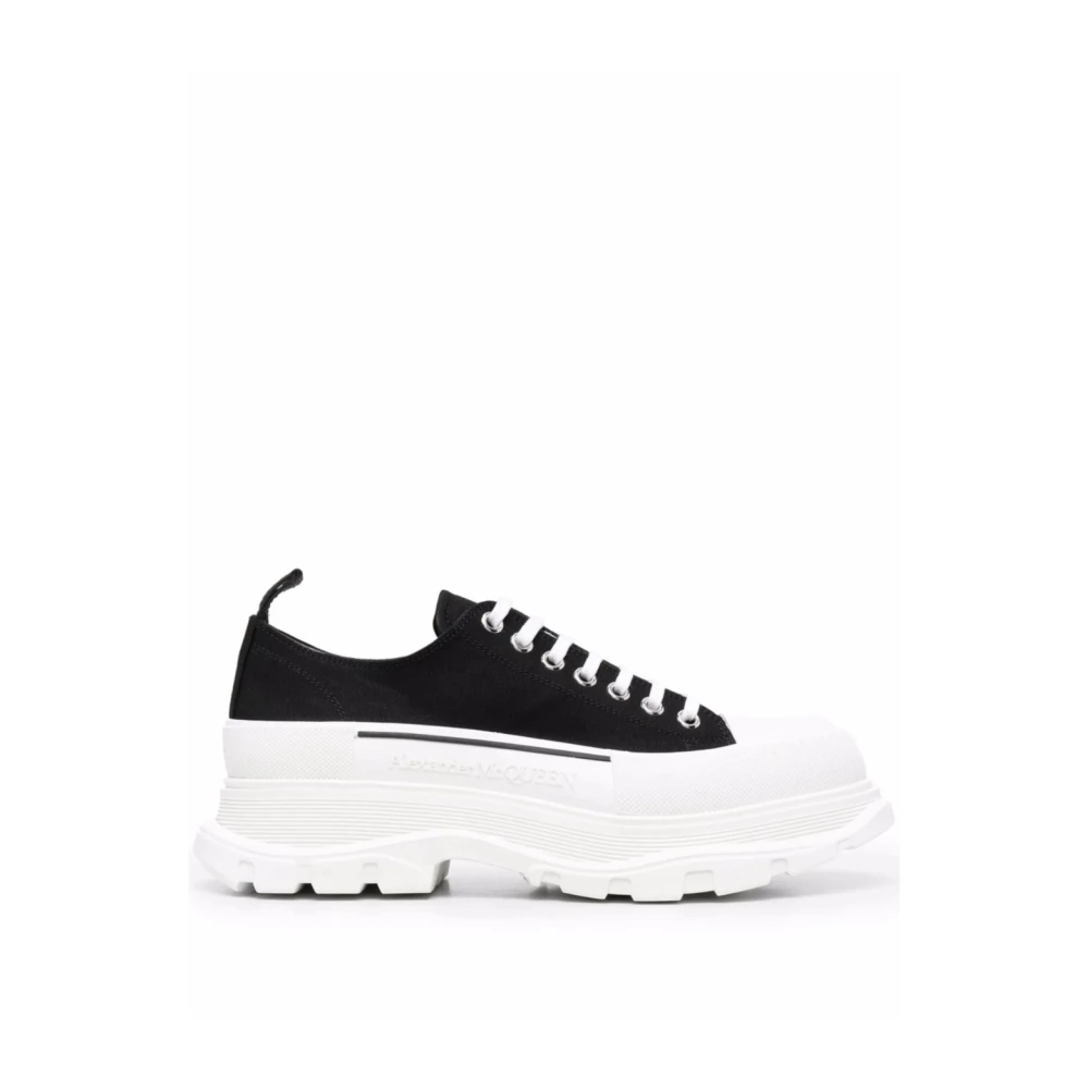 Alexander McQueen Tread Slick low-top sneakers Dames Schoenen Zwart