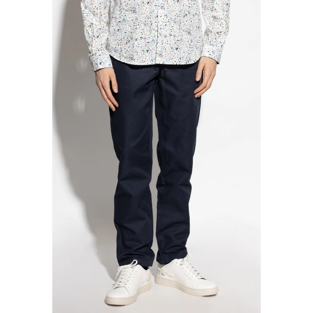 PS By Paul Smith Broek met toelopende pijpen Blue Heren