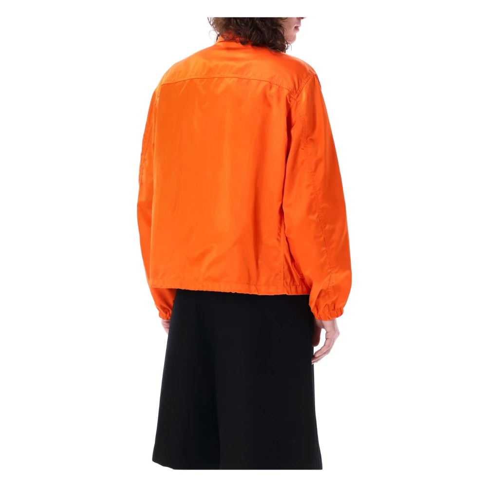 Junya Watanabe Stijlvolle Coat Jacket voor Mannen Orange Heren