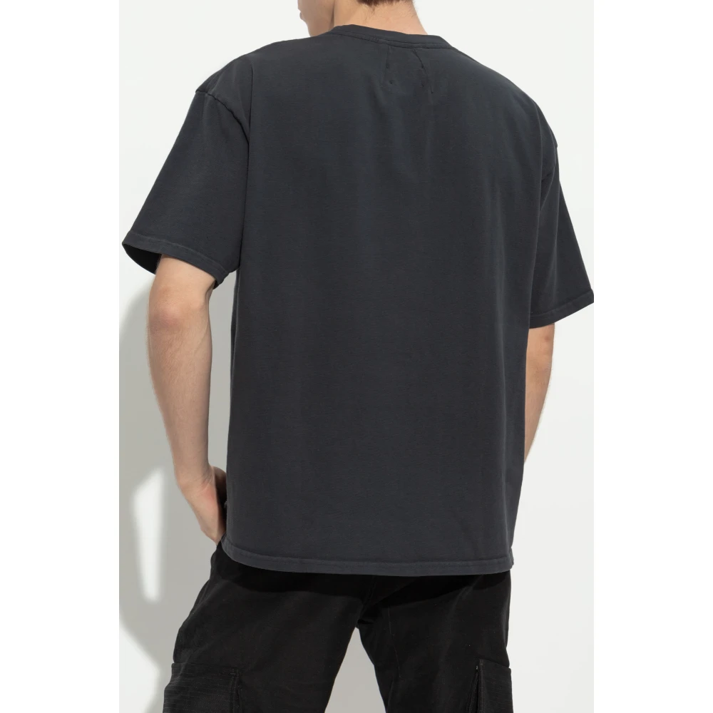 Rhude Katoenen t-shirt Black Heren