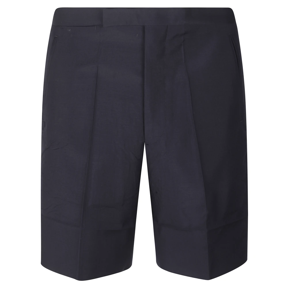 Prada Men's Blue Casual Shorts, L, Light Mohair Bermuda
