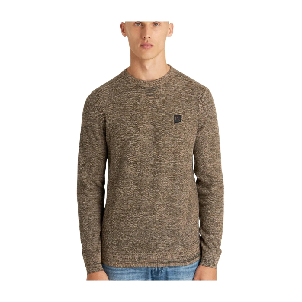 Chasin Gemengde Pullover Basal Stijl Brown Heren