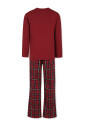 ensemble-pyjama-coton-bordeaux