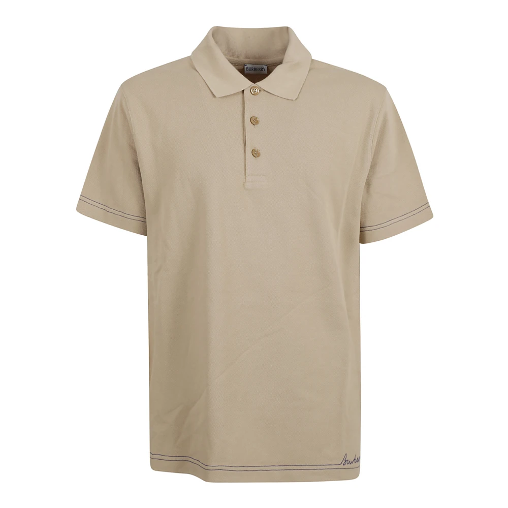 Burberry Beige T-shirts en Polos Beige Heren
