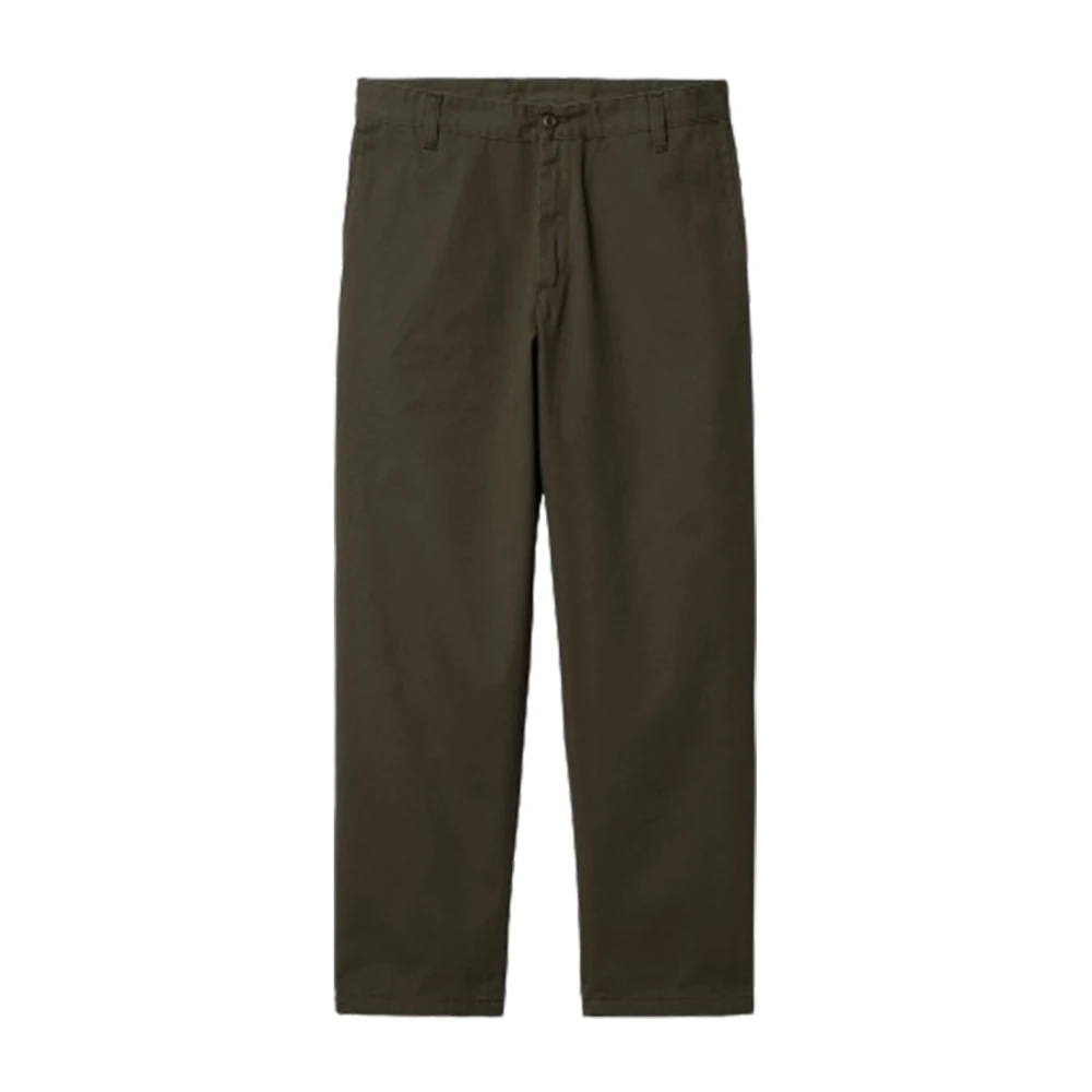 Carhartt Wip Green Calder Pant In Cypress - Male - Straight Trousers - W32 - Trousers