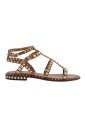 cinnamon-laced-flat-shoes
