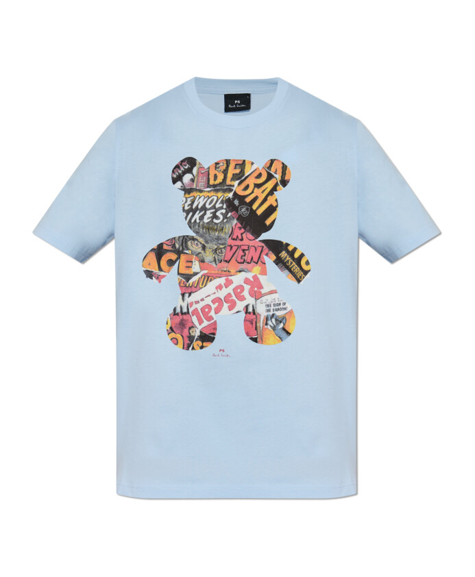 t-shirt-avec-imprime-colore