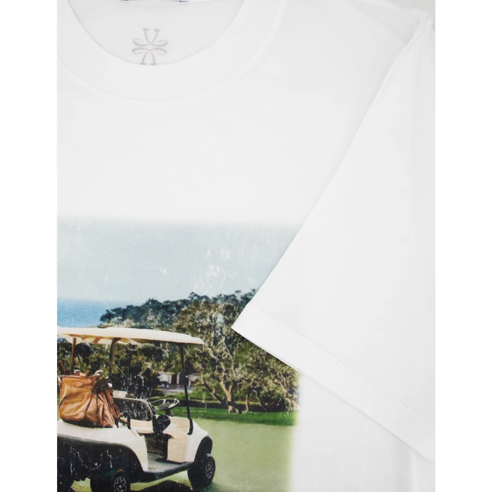 Jacob Cohën Vintage Crew-neck Katoenen T-shirt White Heren