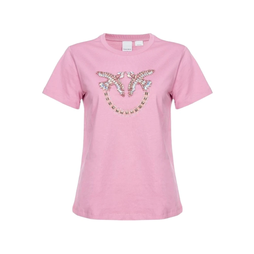 Pinko Stijlvolle Pink T-shirts en Polos Pink Dames