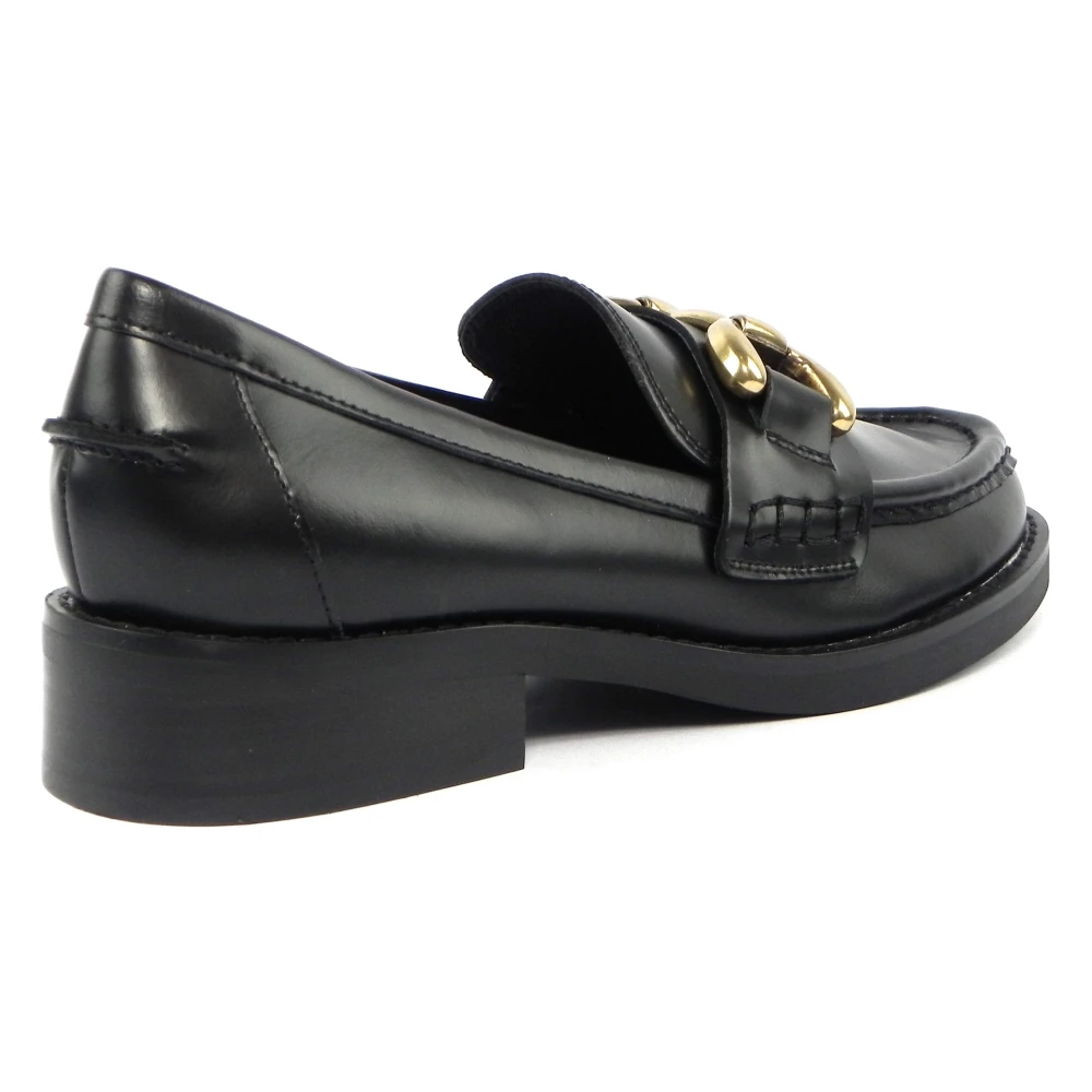 Bibi Lou Stijlvolle en comfortabele loafers voor vrouwen Black Dames