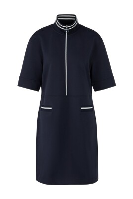 robe-mini-sportive-avec-col-roule