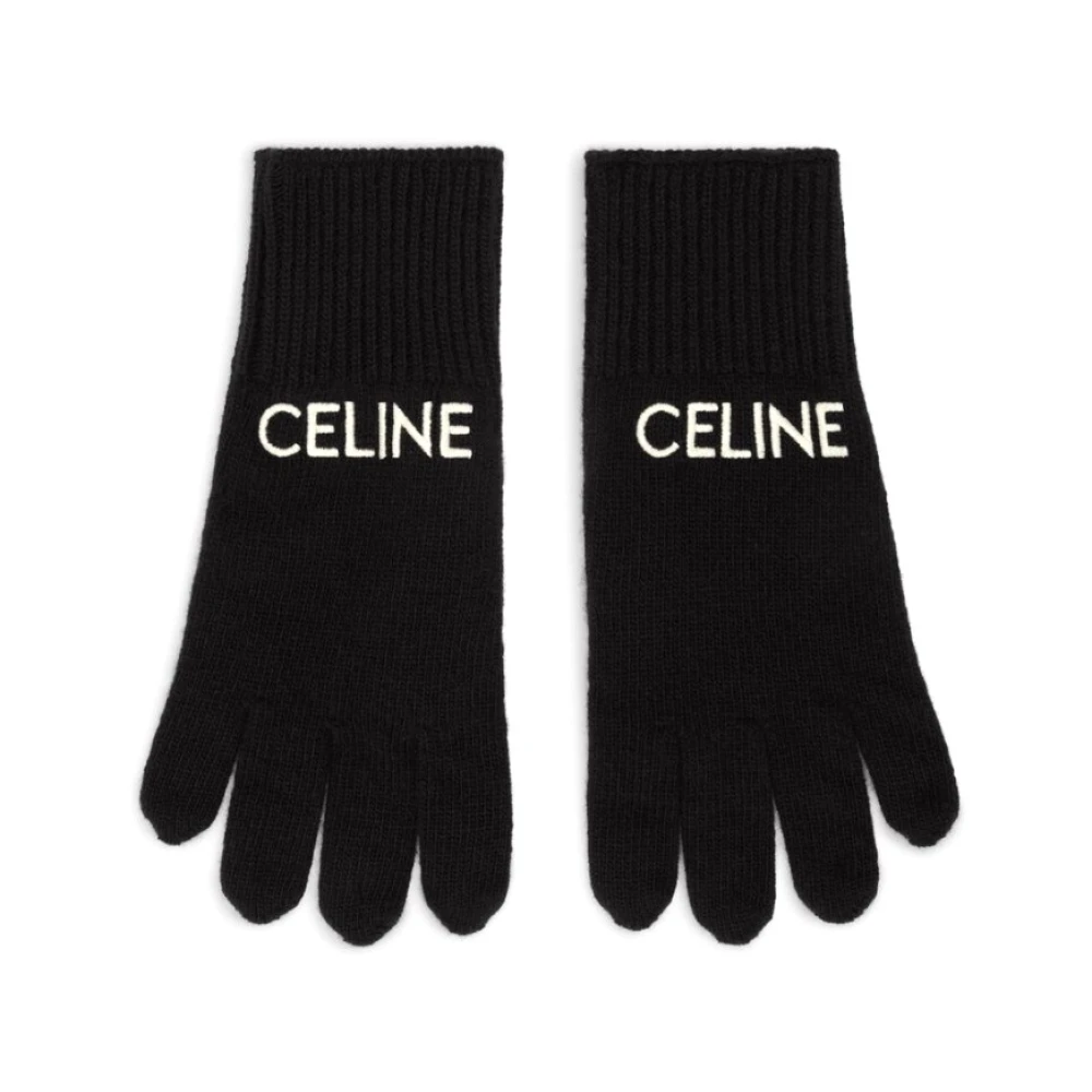 Celine Stijlvolle handschoenen voor modieuze handen Black Heren