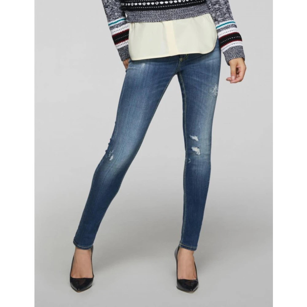 Dondup Tara Broek Blue Dames