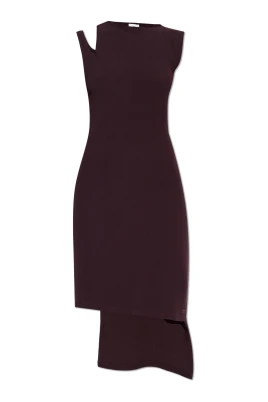 Oblique Rib Dress