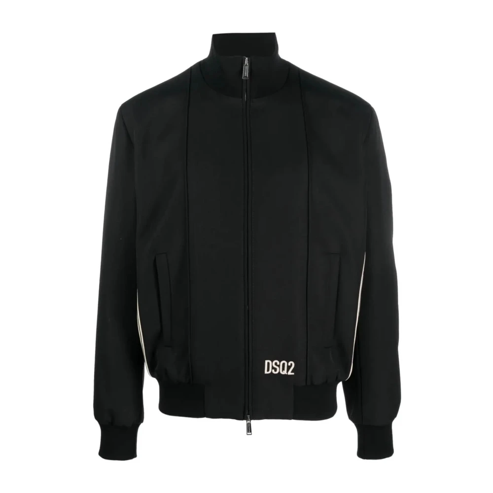 Dsquared2 Men's Black Italian Made Jackets For