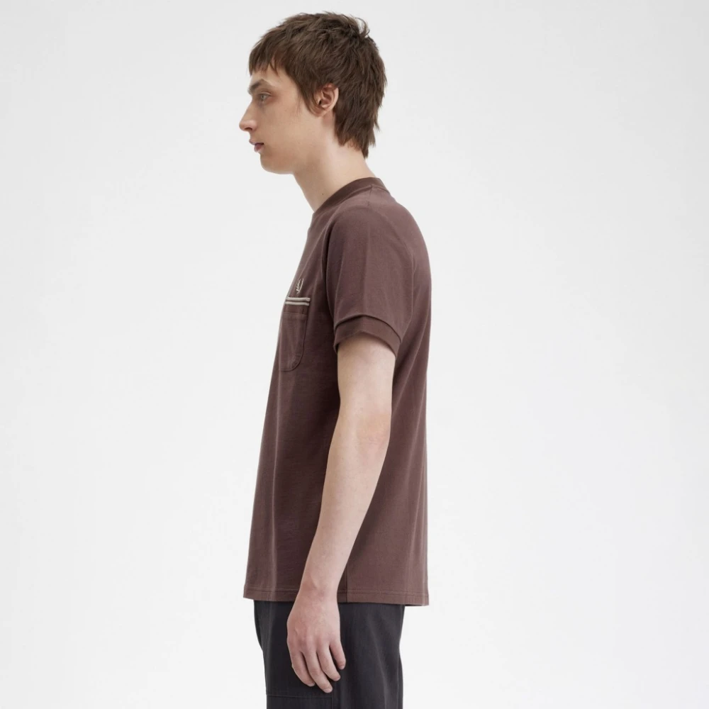 Fred Perry Shirts Red Heren